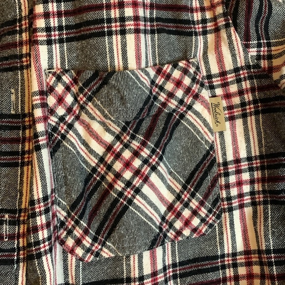 Woolrich plaid button down tshirt - Picture 3 of 4